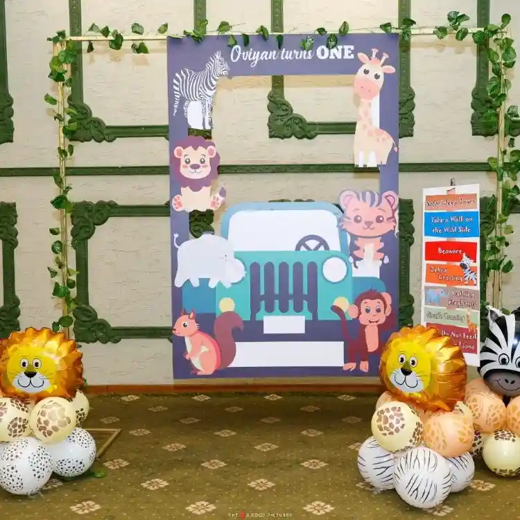 Jungle Safari Birthday Decor Package